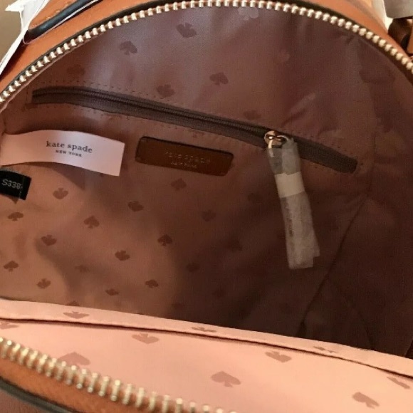 KATE SPADE JACKSON STREET MEDIUM BACKPACK GINGER - Picture 7 of 7